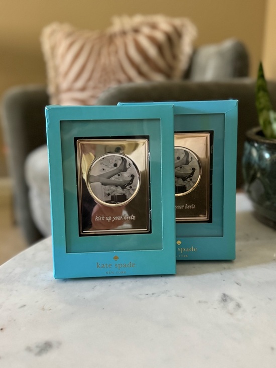 kate spade Other - kate spade New York Kick Up Your Heels Ornament Frame Set